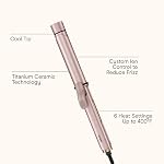 Conair Frizz Free Flex 1 1/4" Curling Iron - Hair Curler for All Hair Types - Great for Travel
