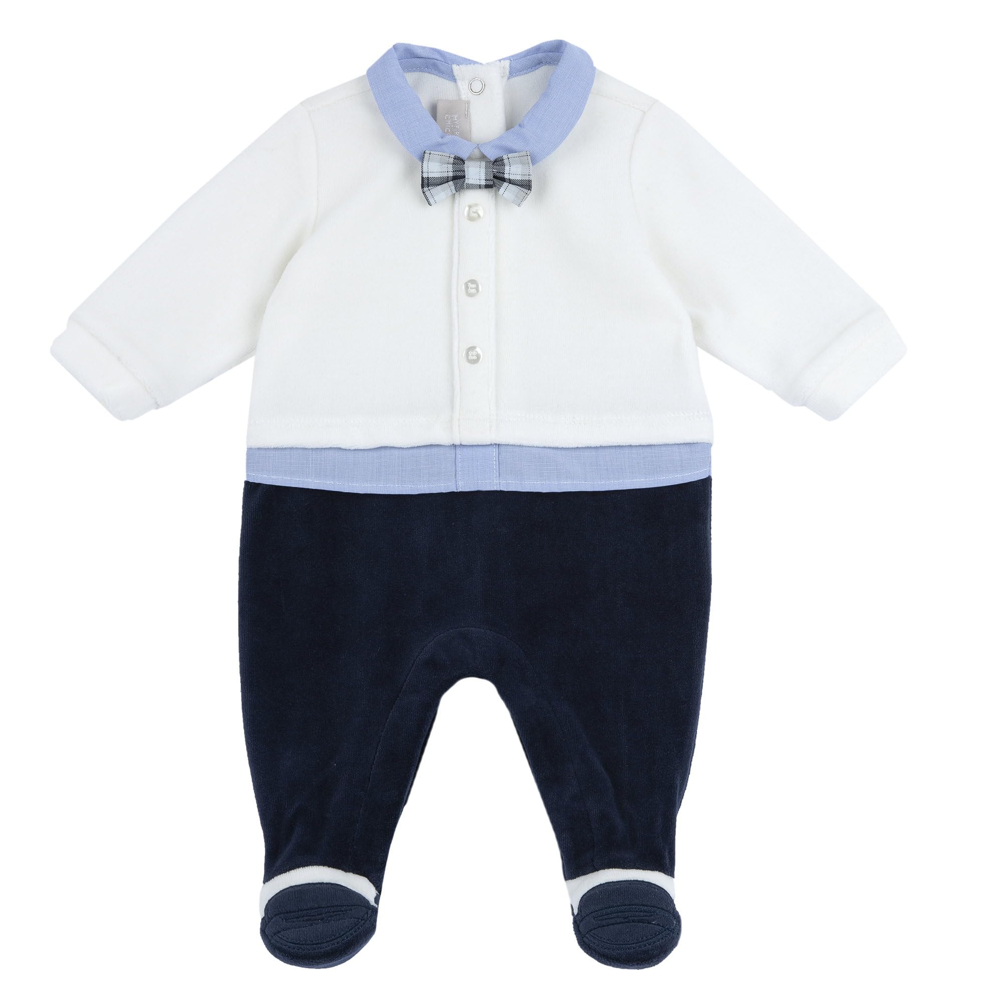 Chicco Tutine In Ciniglia Con Apertura Entrogamba Pigiama Unisex - Bimbi 0-24 (Pacco da 1)