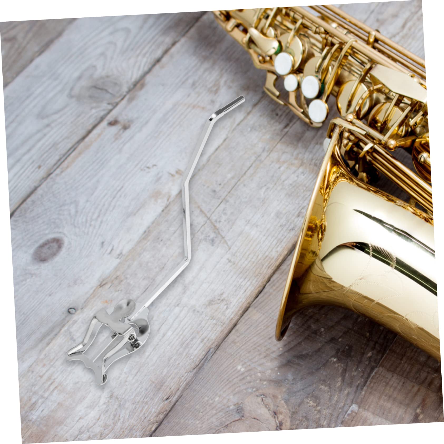 Abaodam 4stücke Klemmbare Notenhalter Lyra Aus Tragbarer Notenclip Für Alt Und Tenorsaxophon Robuster Musiknoten-organizer Mit Komfortablem Griff Für Musiker Und Schüler