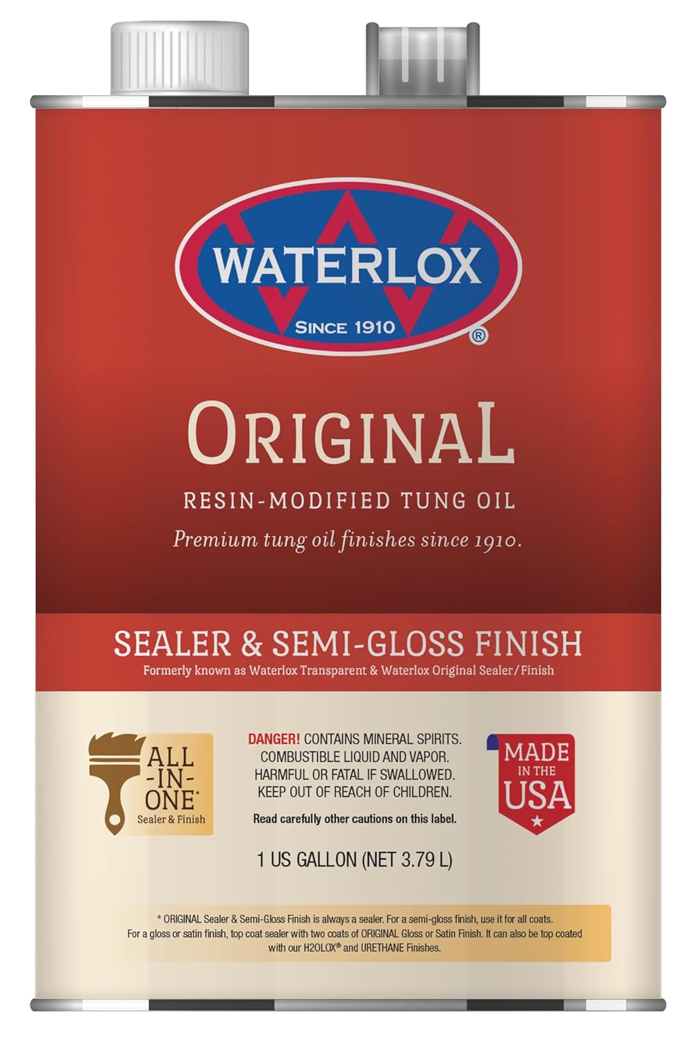 Waterlox Original Sealer and Finish, 1 Gallon