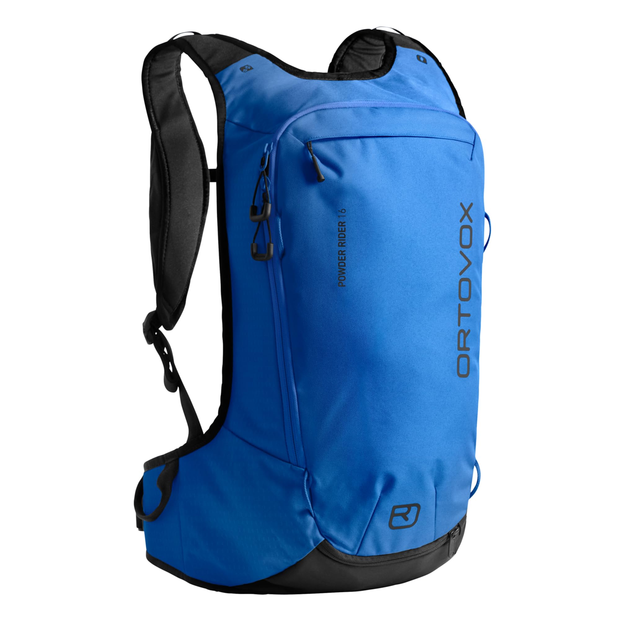 Ortovox Powder Rider 16, Lightweight Freeride Backpack with Hydration Compatibility & Avalanche Safety Features for Short Ski Tours - Blue Note - 16