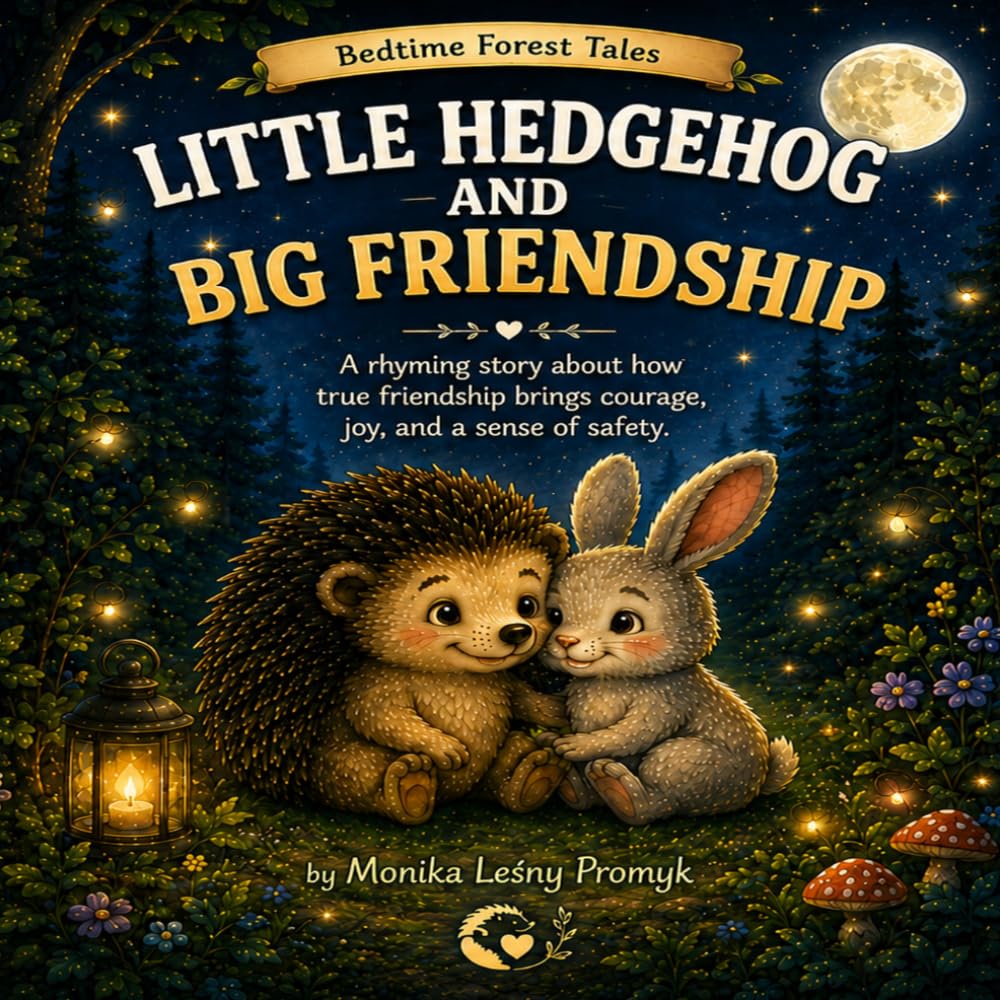 Little Hedgehog and Big Friendship: A rhyming story about how true friendship brings courage, joy, and a sense of safety (Forest Bedtime Stories)
