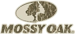 Mossy Oak Graphics Logo Decal, Easy to Install, No-fade, Cast Vinyl, Bottomland 13006-BL-S 5.875" x 2.75"