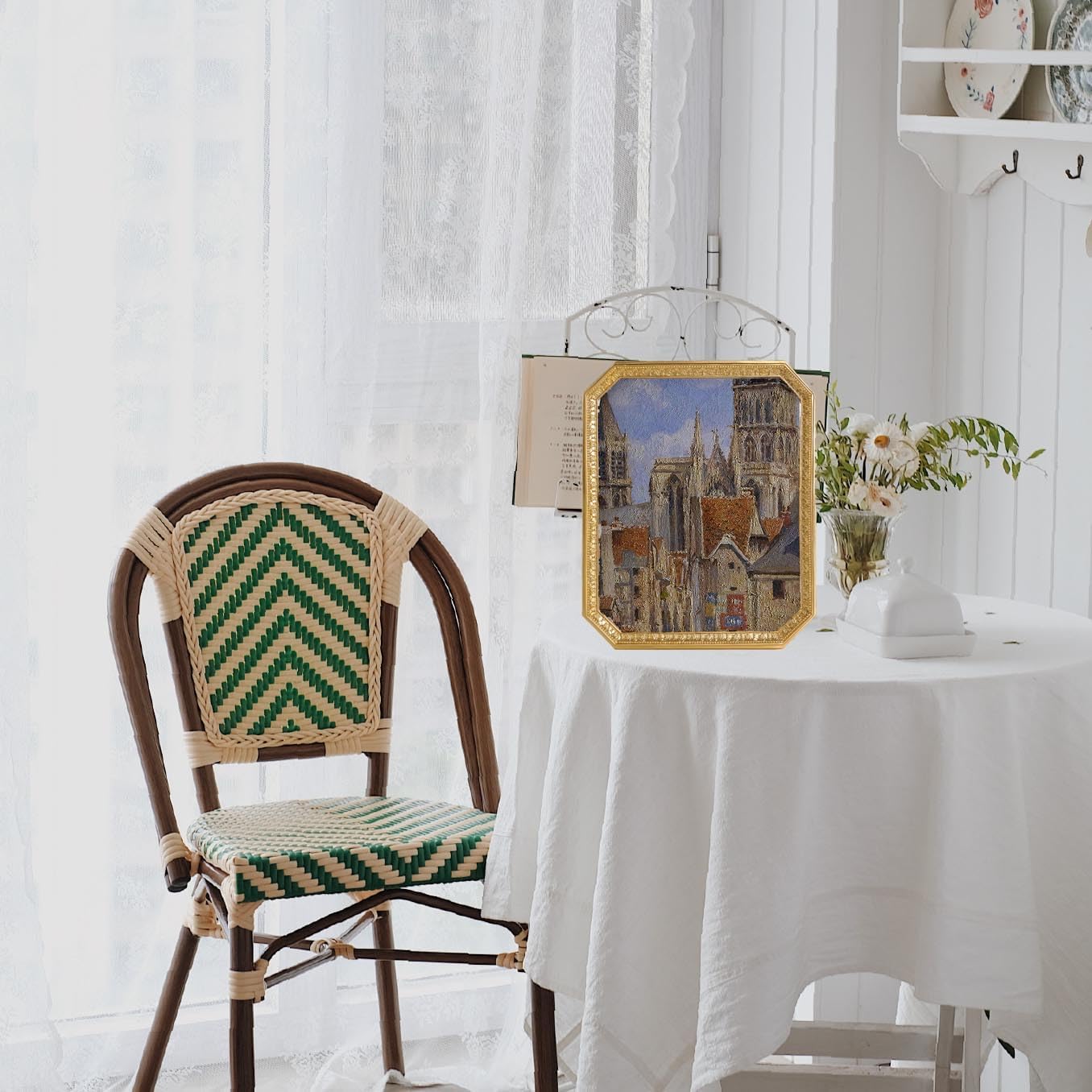 SIKOO 8x10 Vintage Picture Frames Gold Frame Wall Art Gallery Antique Picture frames Tabletop and Wall Mount