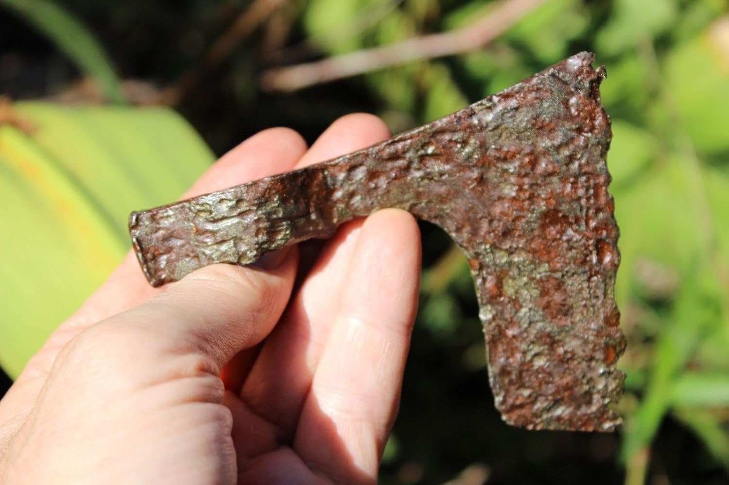 European Viking Iron Fighting Small Light Battle Black Axe #17