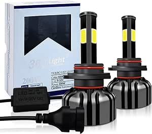CONPEX 9005 HB3 LED Headlight Bulb Automotive Conversion Kit 4 Sides