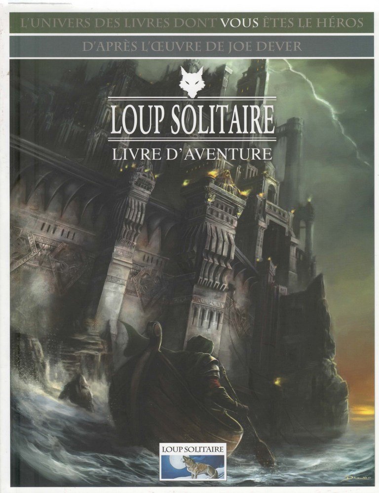 Loup Solitaire jeu de rôle Le Livre d'Aventure Joe Dever, Alberto