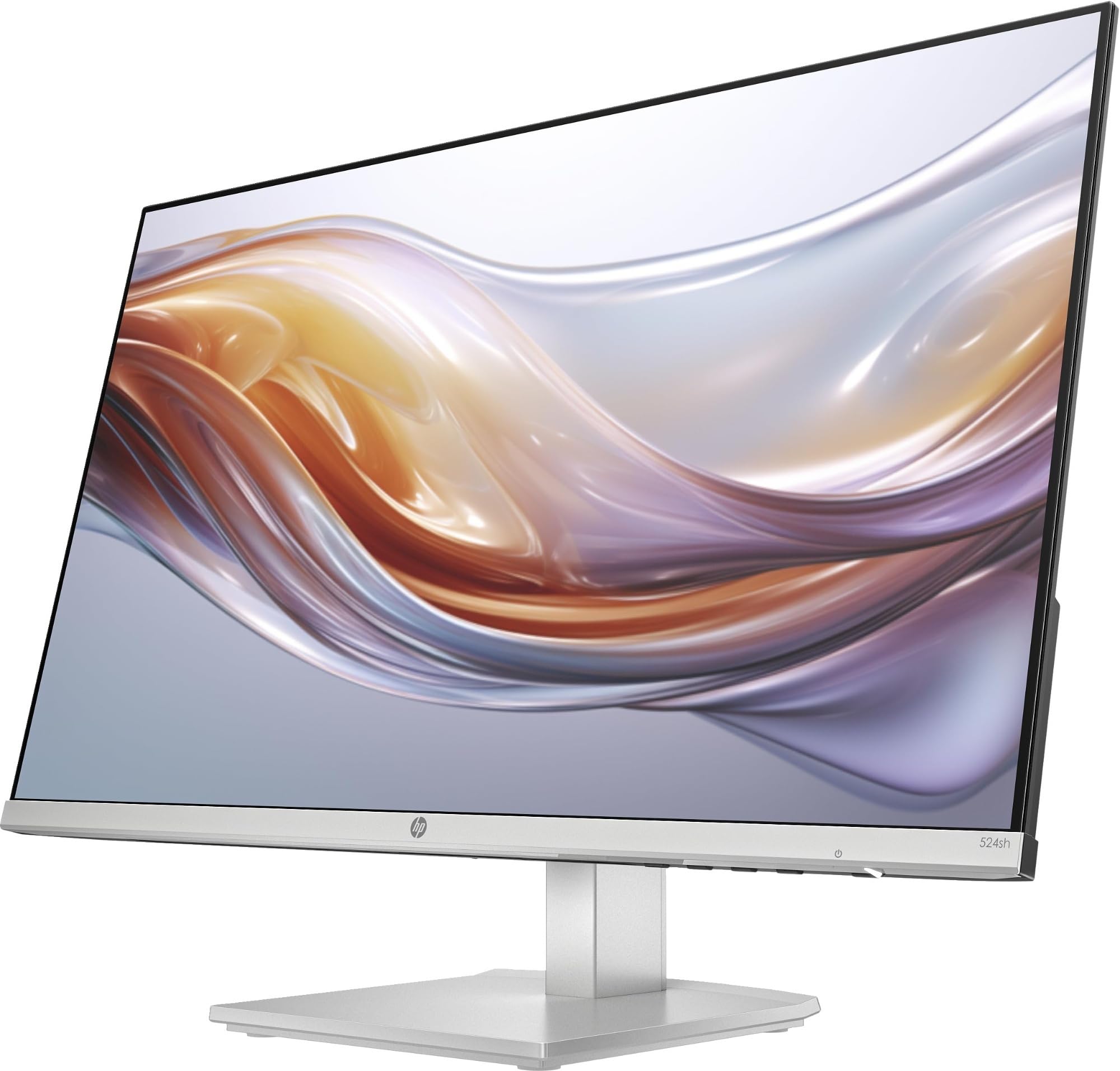 HP 524sh Monitor, Schermo da 23.8" FHD IPS Antiriflesso, Tecnologia Eye Ease, Tempo Risposta 5 ms GtG Overdrive, Risoluzione 1920 x 1080, Software Display Center, HDMI, Nero