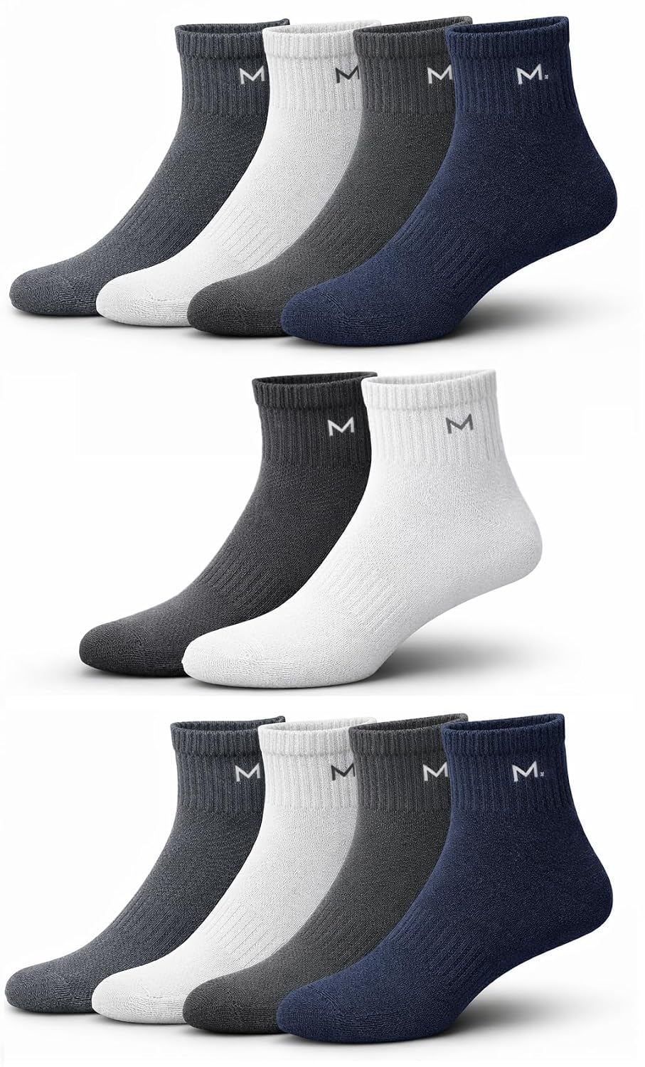 Socks for Man Ankle Length – Premium Cotton Ankle Socks (Pack of 10) Breathable, Sweat Absorbent & Comfortable Daily Wear ... - Review, Price and Buying Guide