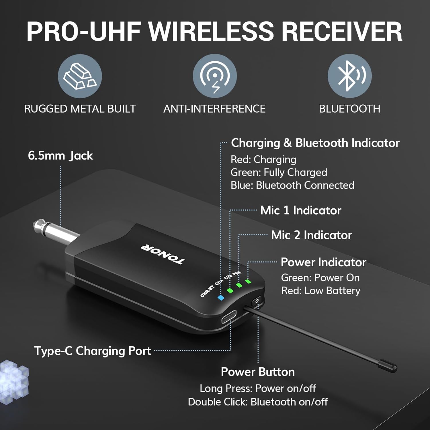 HighPerformance TONOR TW720: High-Performance Wireless Microphone System for Every Occasion TONOR TW720: High-Performance Wireless Microphone System for Every Occasion