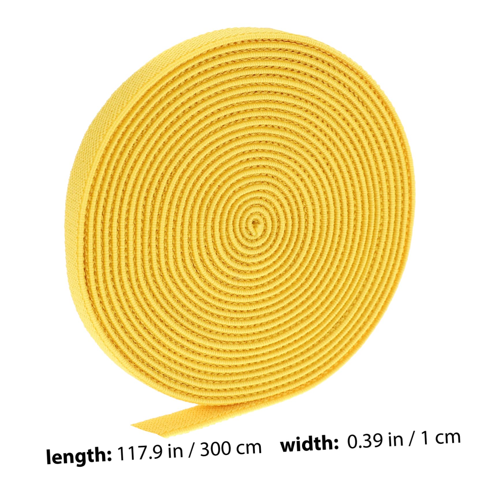 Housoutil 12Pcs Elastic Sewing Bands High Elasticity Straps for Clothing Comfortable and Durable Material Versatile for Crafts and Fashion Projects Random Color