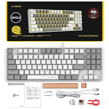 ホワイト コンパクト メカニカルキーボード Amazon.co.jp: メカニカル ゲーミング キーボード コンパクト 68