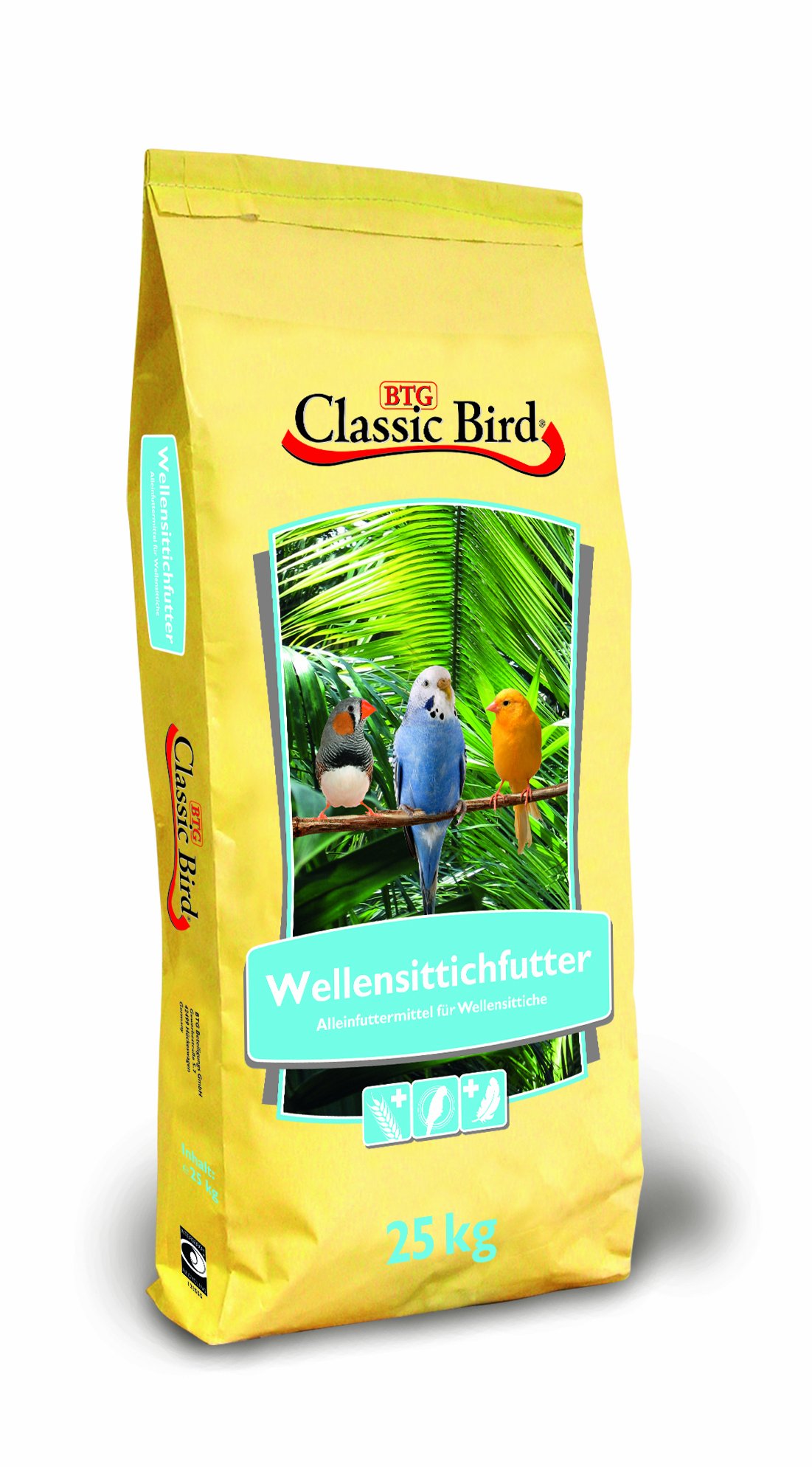 25000 Wellensittichfutter 25 kg