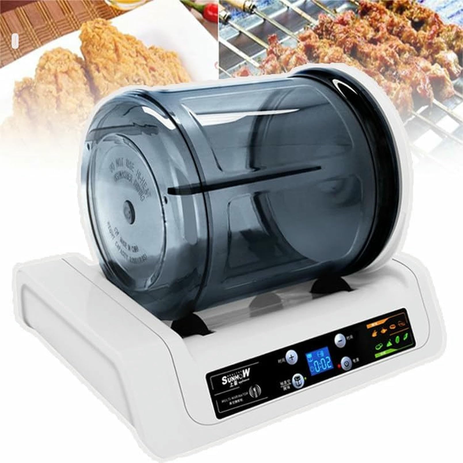 Machine à mariner sous vide électrique avec synchronisation pour viande