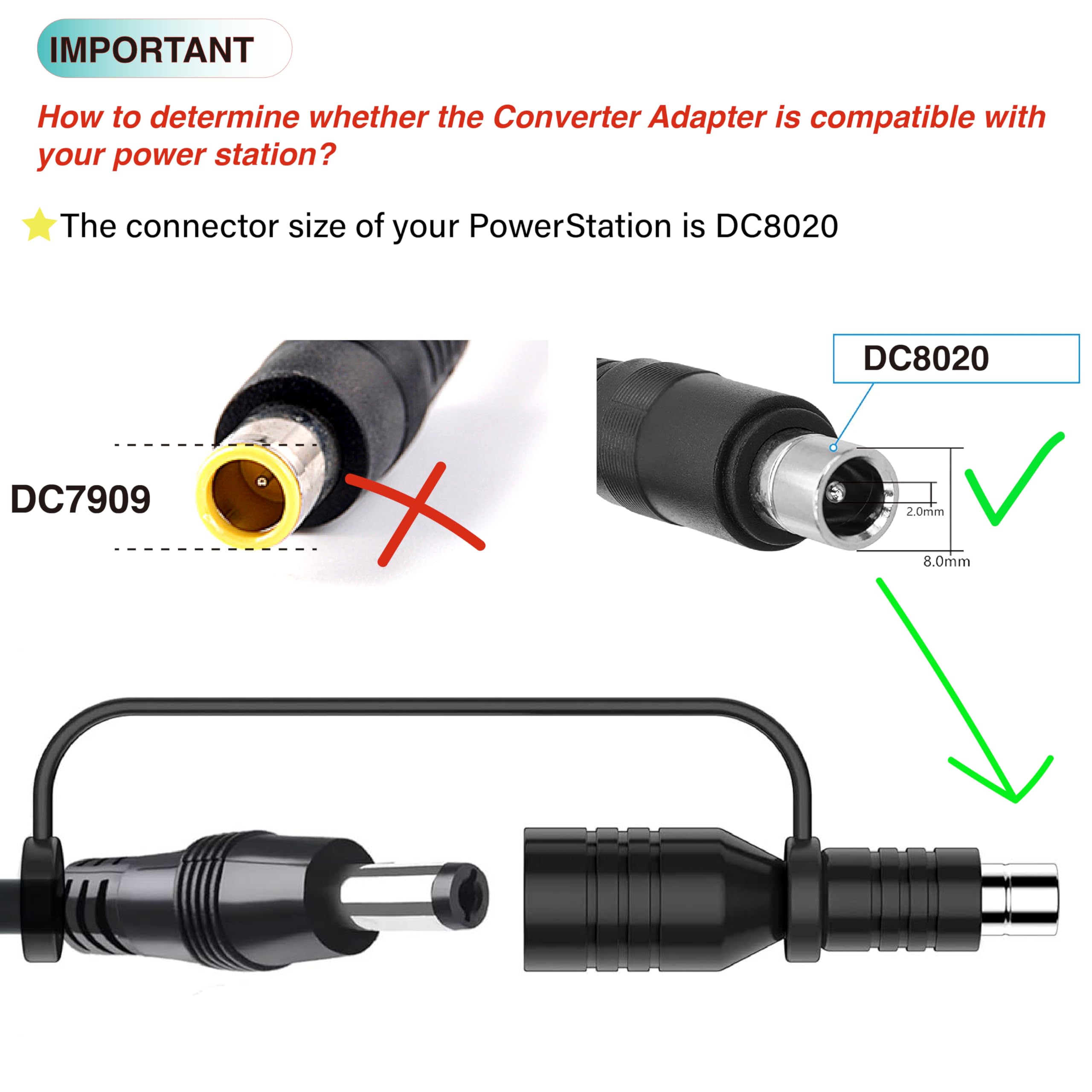 Amazon.co.jp: DC5521 5.5mm x 2.1mm コネクター - DC8020アダプター