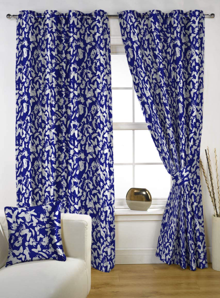 Buy Bombay Dyeing Curtains 2pc Set Online at Low Prices in India