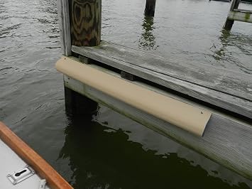 Dock Edge + Premium PVC Profile Piling Bumper