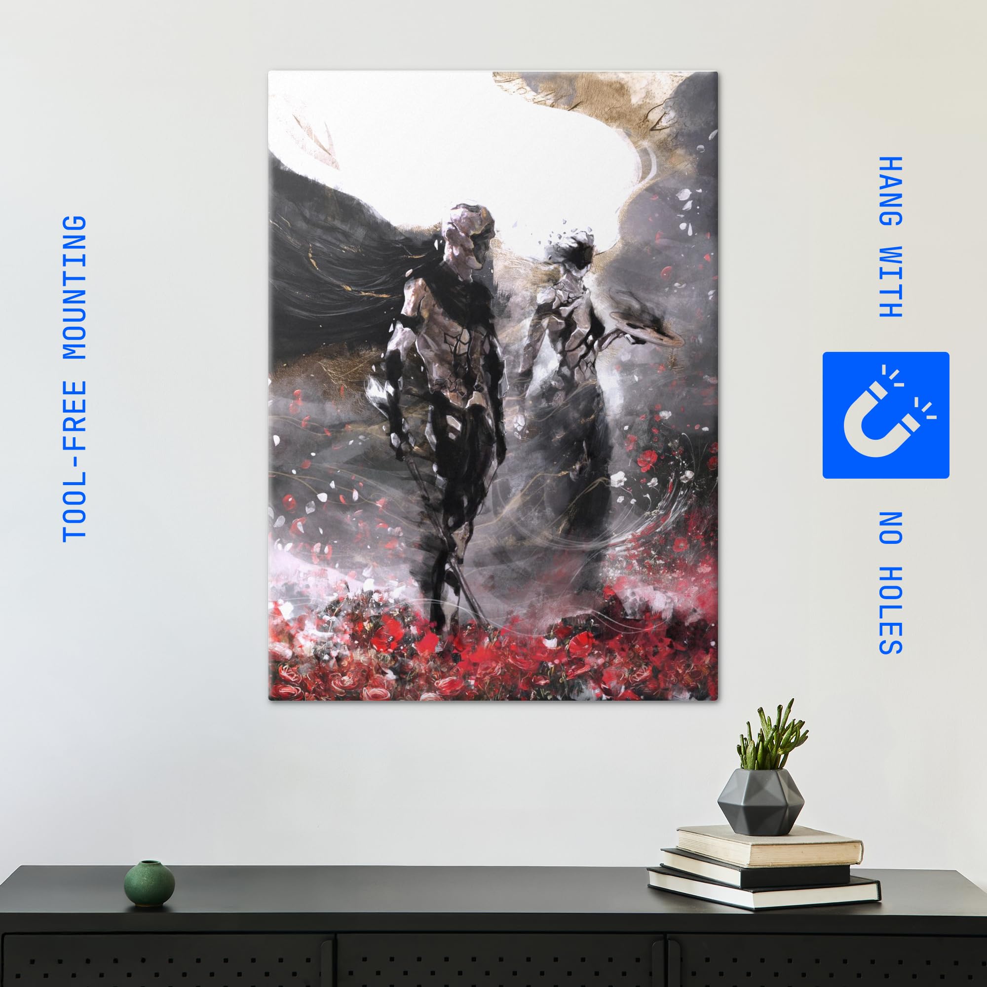 Displate Officiel Clair Obscur: Expedition 33 Poster - Love Concept Art - Métallique Fixation Magnétique Licence Officielle Image Affiche de Haute Qualité 67.5 cm x 48 cm