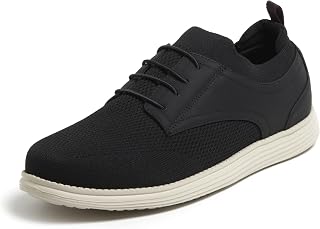 Dearfoams Men's Nash Slip on Oxford Shoe - Lightweight, Breathable with Arch Support Dress Shoe