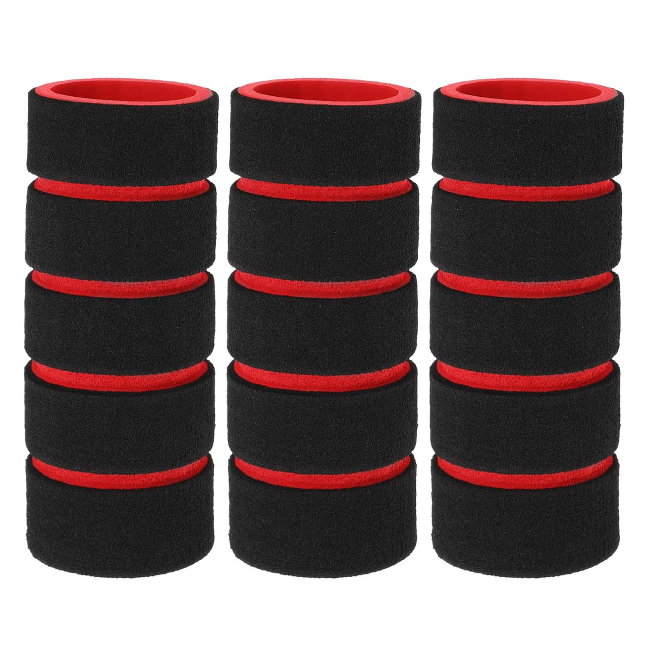 3Pcs Anti-Slip Handlebar Grip Cover Foam Protector for Indoor Door Pull-up Bars, Barbell Pad, Weight Bar Pad, Protective Sponge for Home Fitness Equipment