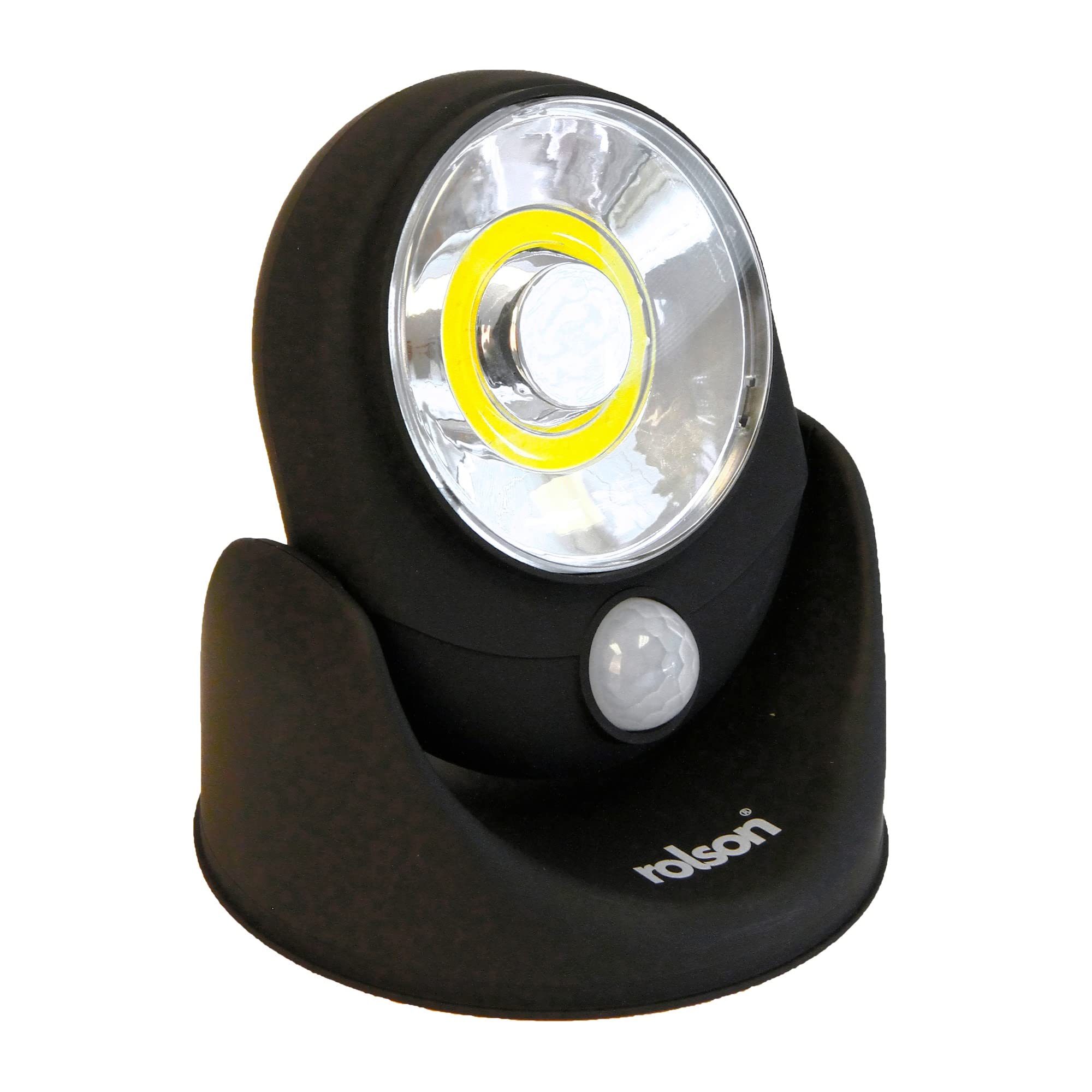 Rolson Black 61688 Cob Motion Sensor Light
