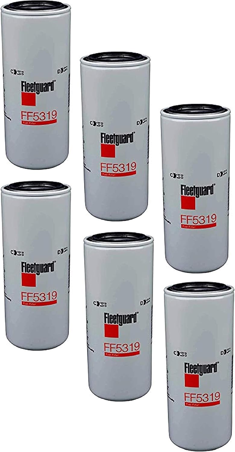FF5319 Fleetguard Fuel, Spin-On (Pack of 6)