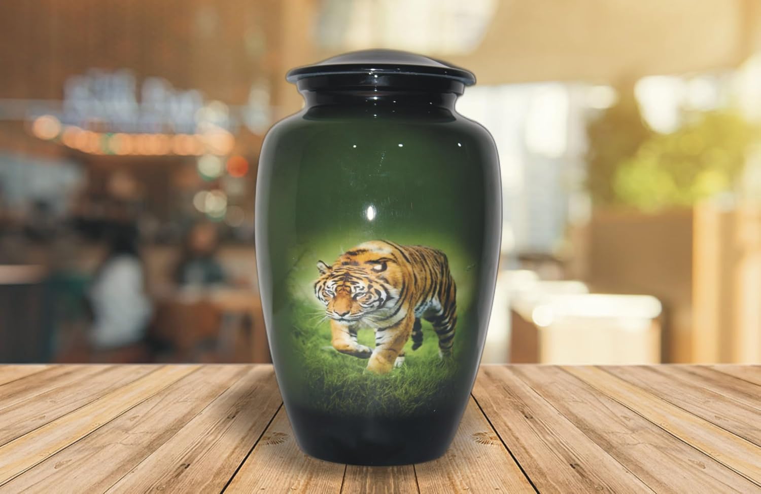 Cremation Urns for Human Ashes Adult for Funeral, Burial, Niche, or Columbarium Cremation - Urns for Adult Ashes - Cremation Urns for Human Ashes - Green