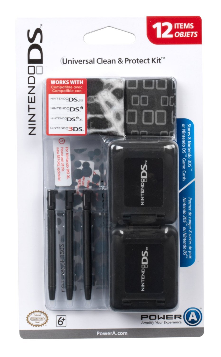 Universal Clean & Protect Kit for Nintendo 3DS - Black