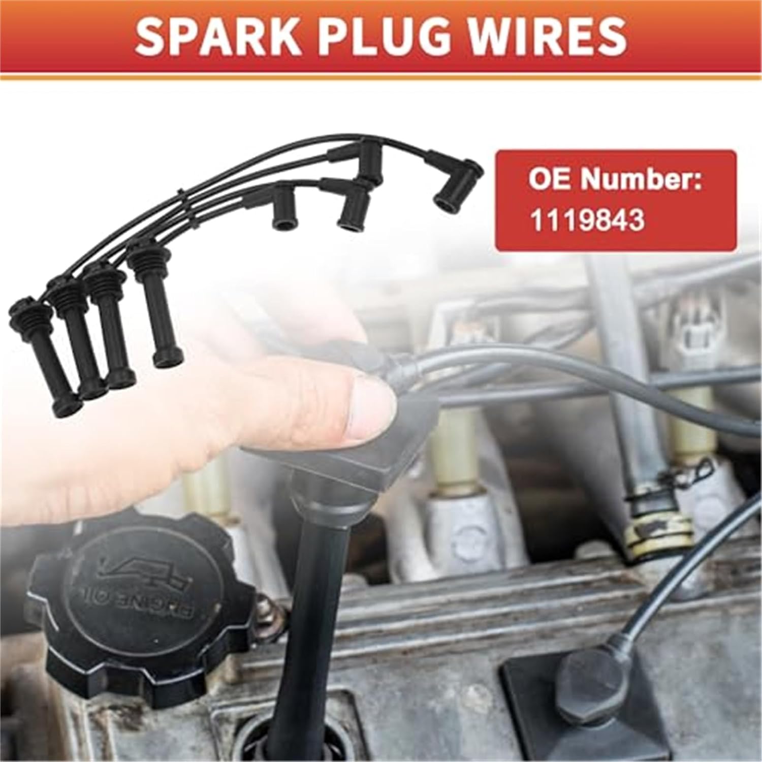 Car Spark Plug Coil Wires Ignition Coil Harness Cable For Ford For Mondeo Iii Kombi 1.8 16V Ignition Coil For Car