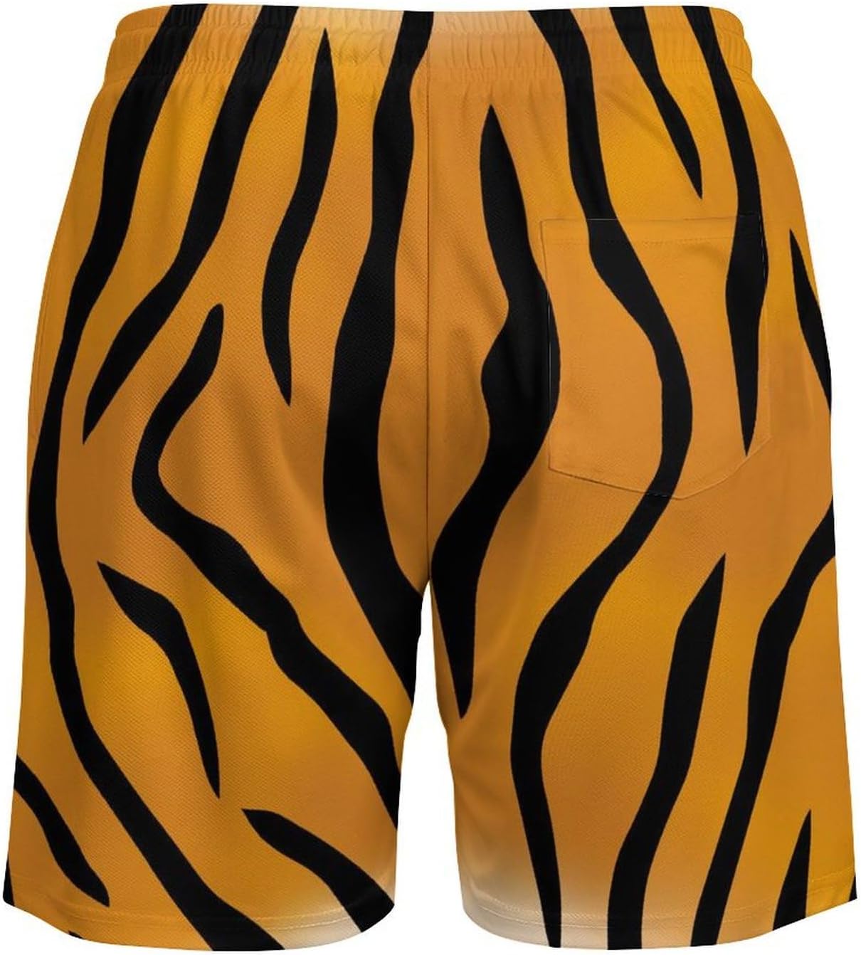 Amazon | ハーフパンツ メンズ タイガー トラ柄 ストライプ 寅虎