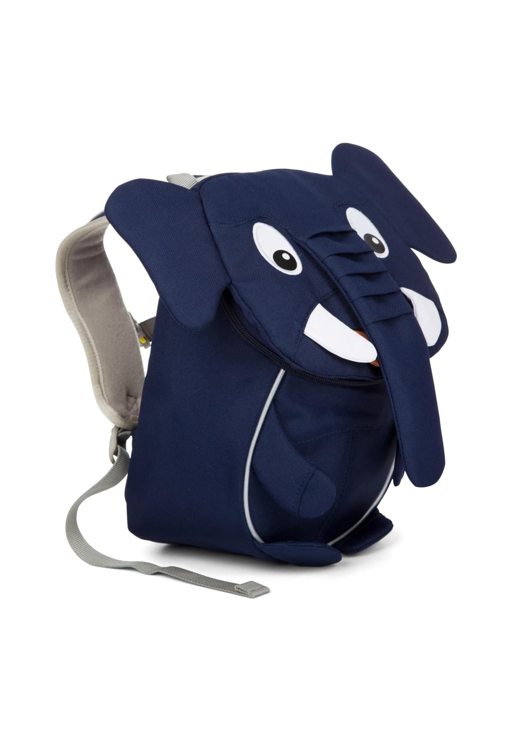 Affenzahn Kleiner Freund Kindergarten-Rucksack für 1-3 Jährige Ergonomisch Reflektierend Ziehzunge mit Namensschild
