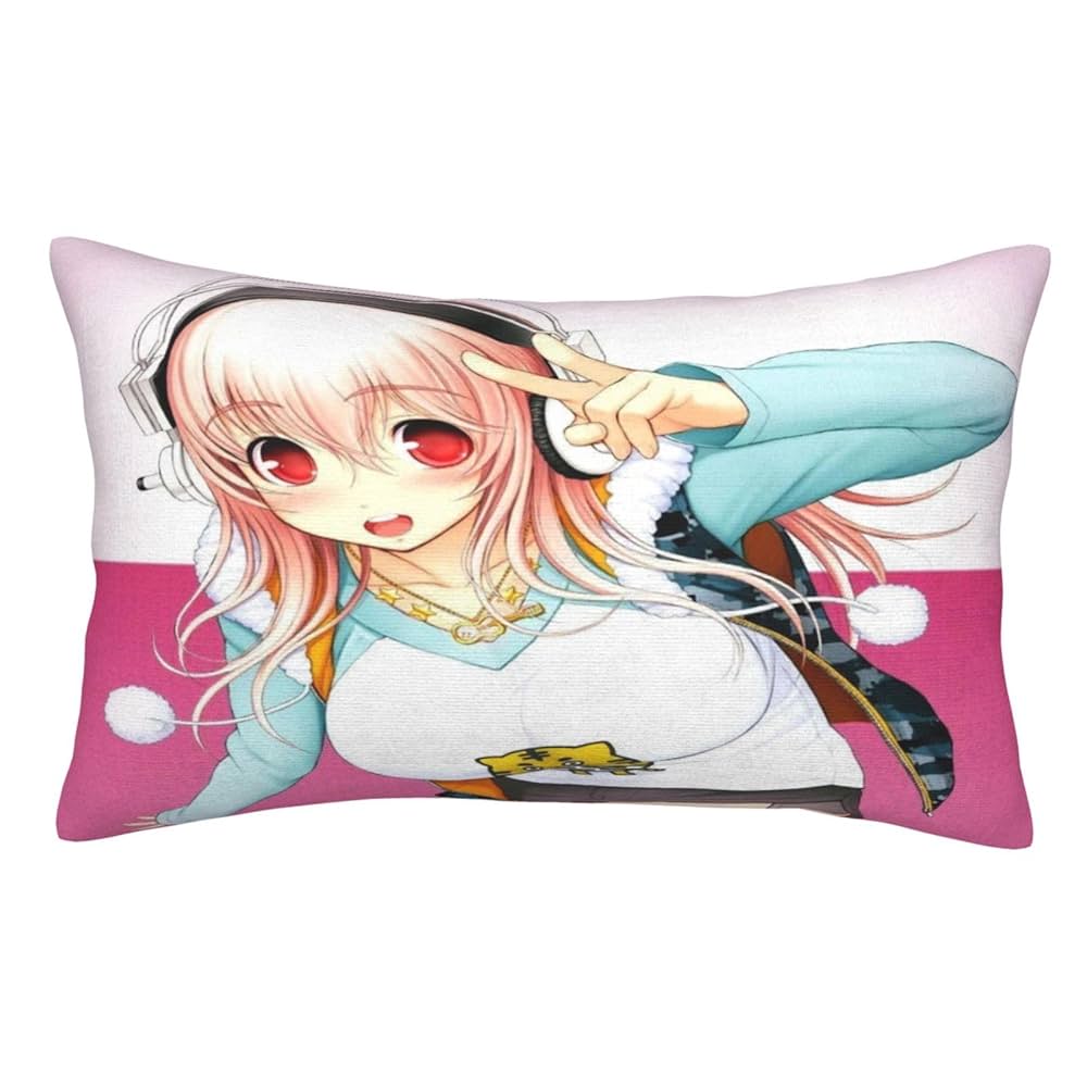 Amazon｜すーぱーそに子 枕カバー 抱き枕カバー 両面タイプ 冷感