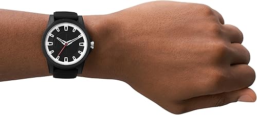 Miniatura 4 de AX Armani Exchange - Reloj cronógrafo para hombre con correa de cuero, acero inoxidable o silicona