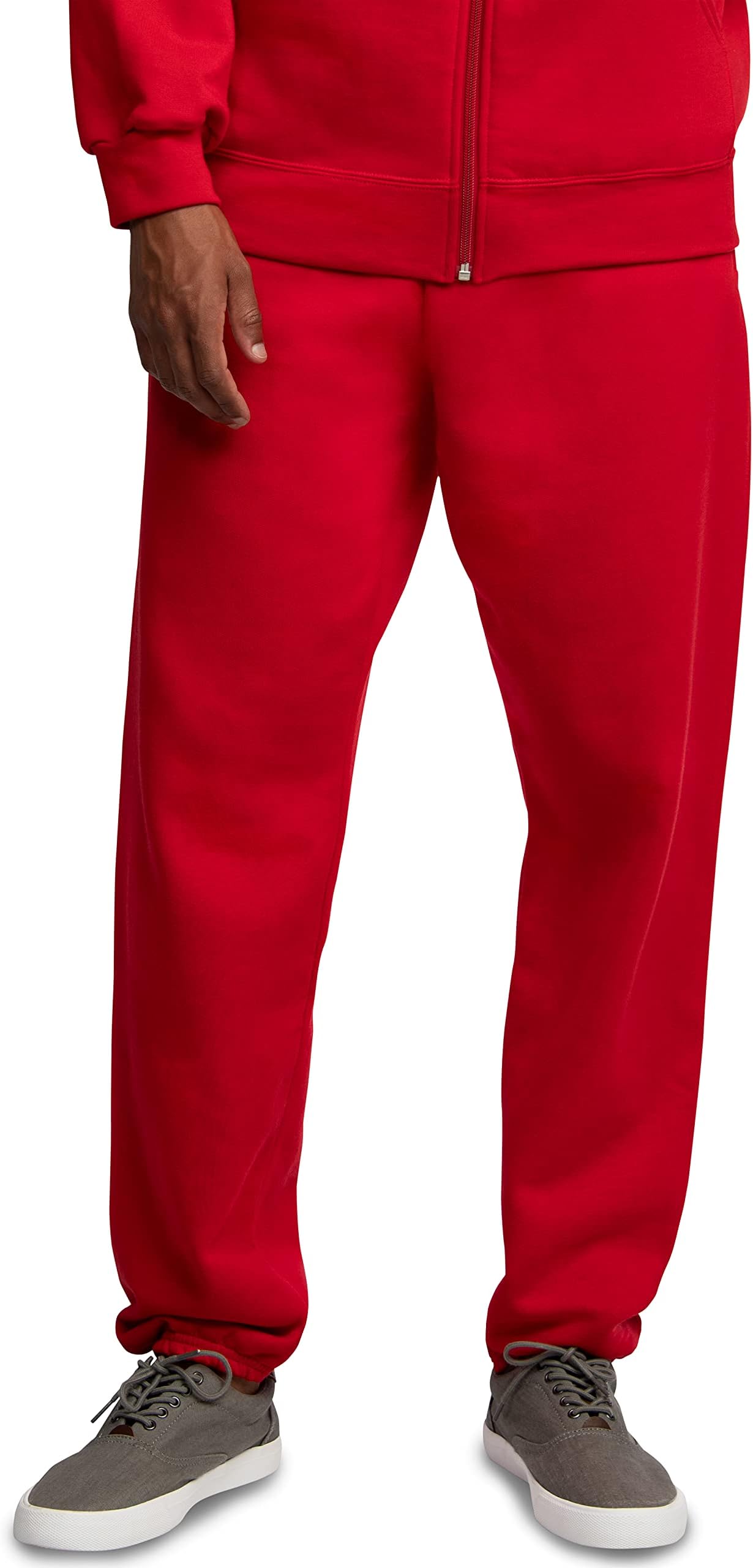 adidas red sweatpants men
