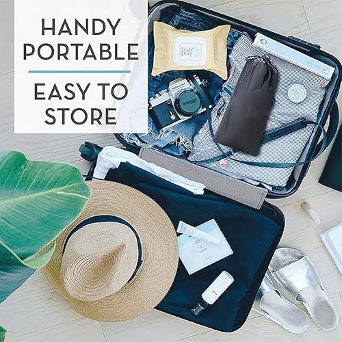 Miniatura 4 de Reposapiés de avión, 2 juegos de hamaca para pies, para reposapiés de viaje para vuelos de avión, reduce la hinchazón de los pies