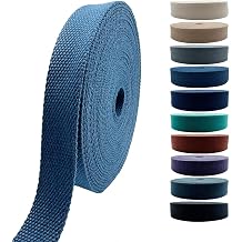 1 Inch Heavy Cotton Webbing 10 Yard Webbing Straps for Bags Handles,Tote Bag Webbing,Cloth Belt,Making Outdoor Supplies