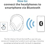 Sennheiser Momentum 5 Wireless Headphones, ANC, 56 Hr Battery, Black