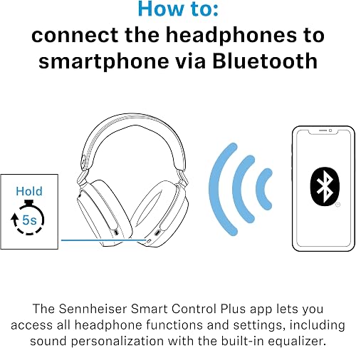 Sennheiser Momentum 5 Noise Cancelling Bluetooth Kopfhörer mit 57h Akku - 12