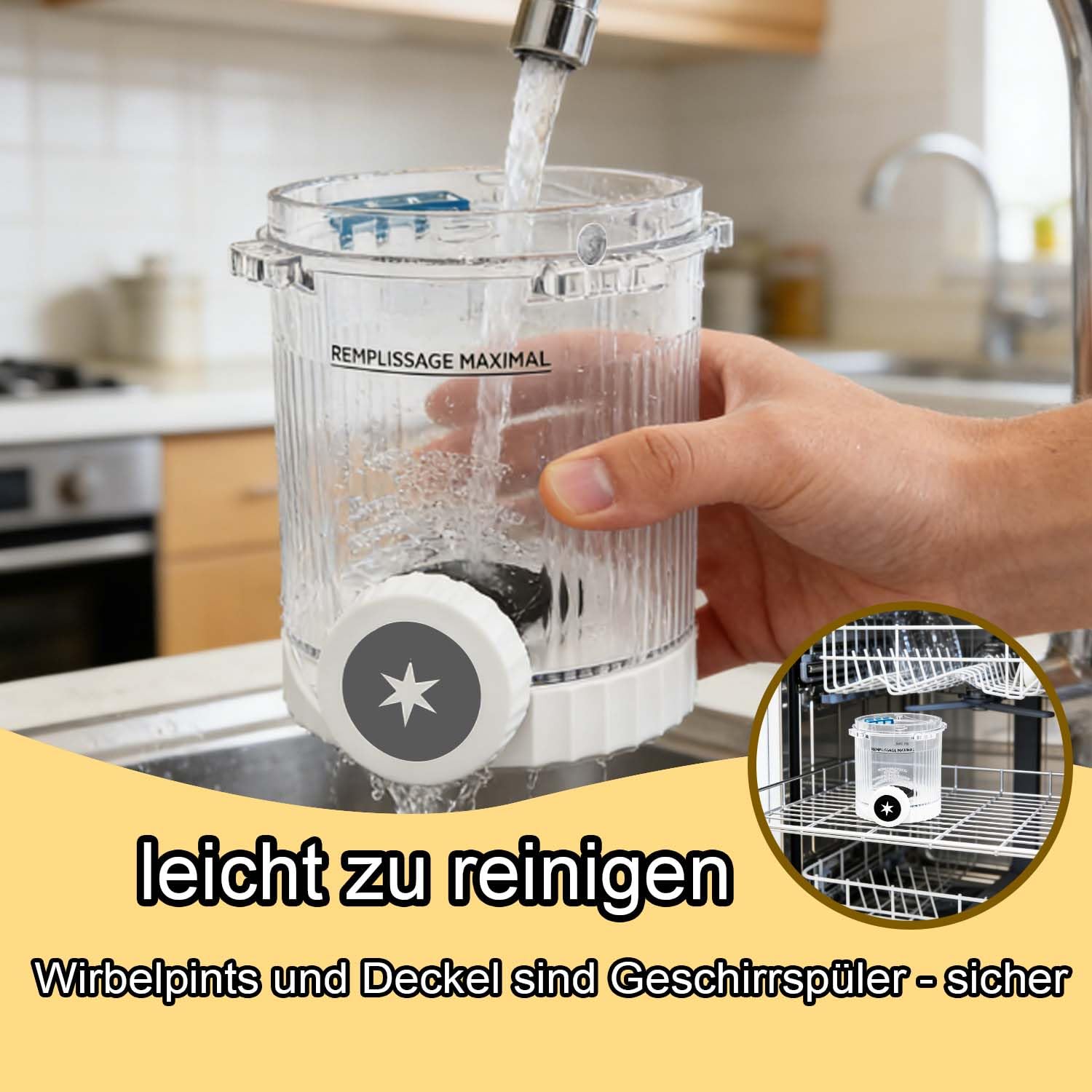 Per 2 contenitori per gelato Ninja Swirl Creami da 480 ml per gelatiere Ninja Creami serie NC701 e NC700 - Senza BPA Lavabili in lavastoviglie Accessori per gelatiere (con coperchi grigi)