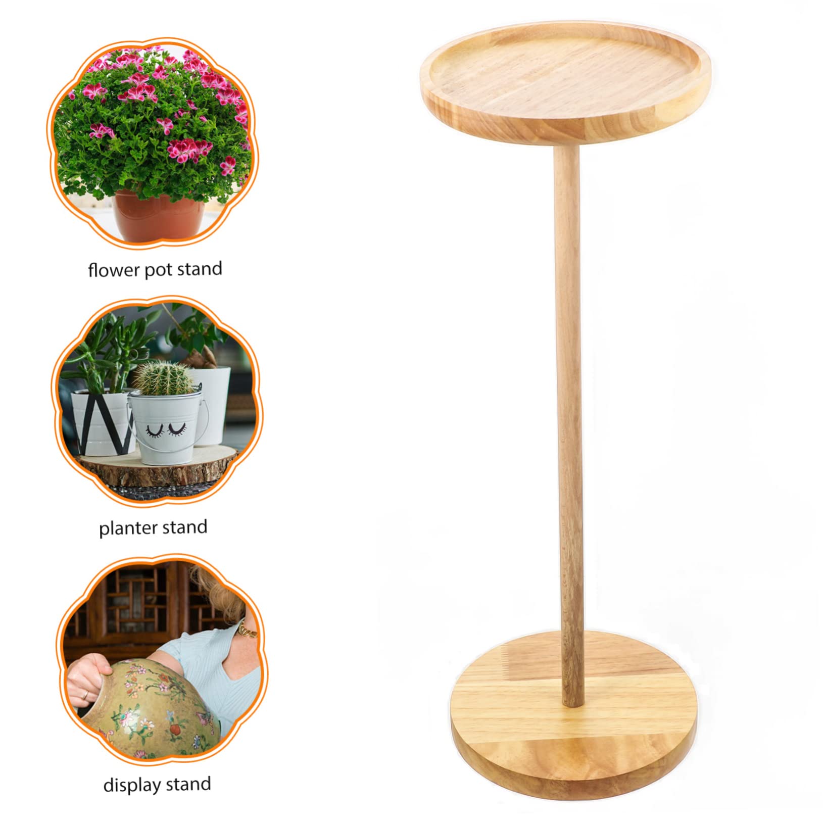 Toyvian Support en Bois Multifonctionnel pour Handpan Support Pratique pour Sons Aériens et Percussion
