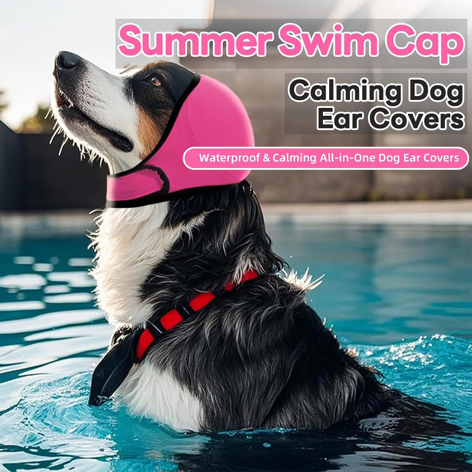 Dog Ear Muffs Noise Protection, Comfortable, Stress-Reducing Design, Perfect for Noise Reduction, Water Protection & Anxiety image 2