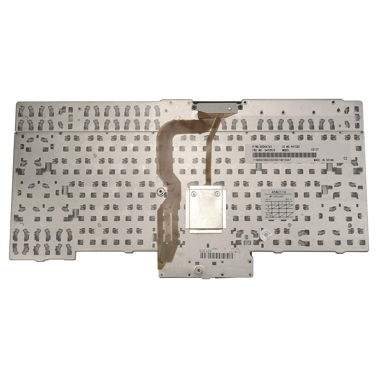 Amazon.com: US layout Keyboard Replacement for 04Y0925 0C044763 