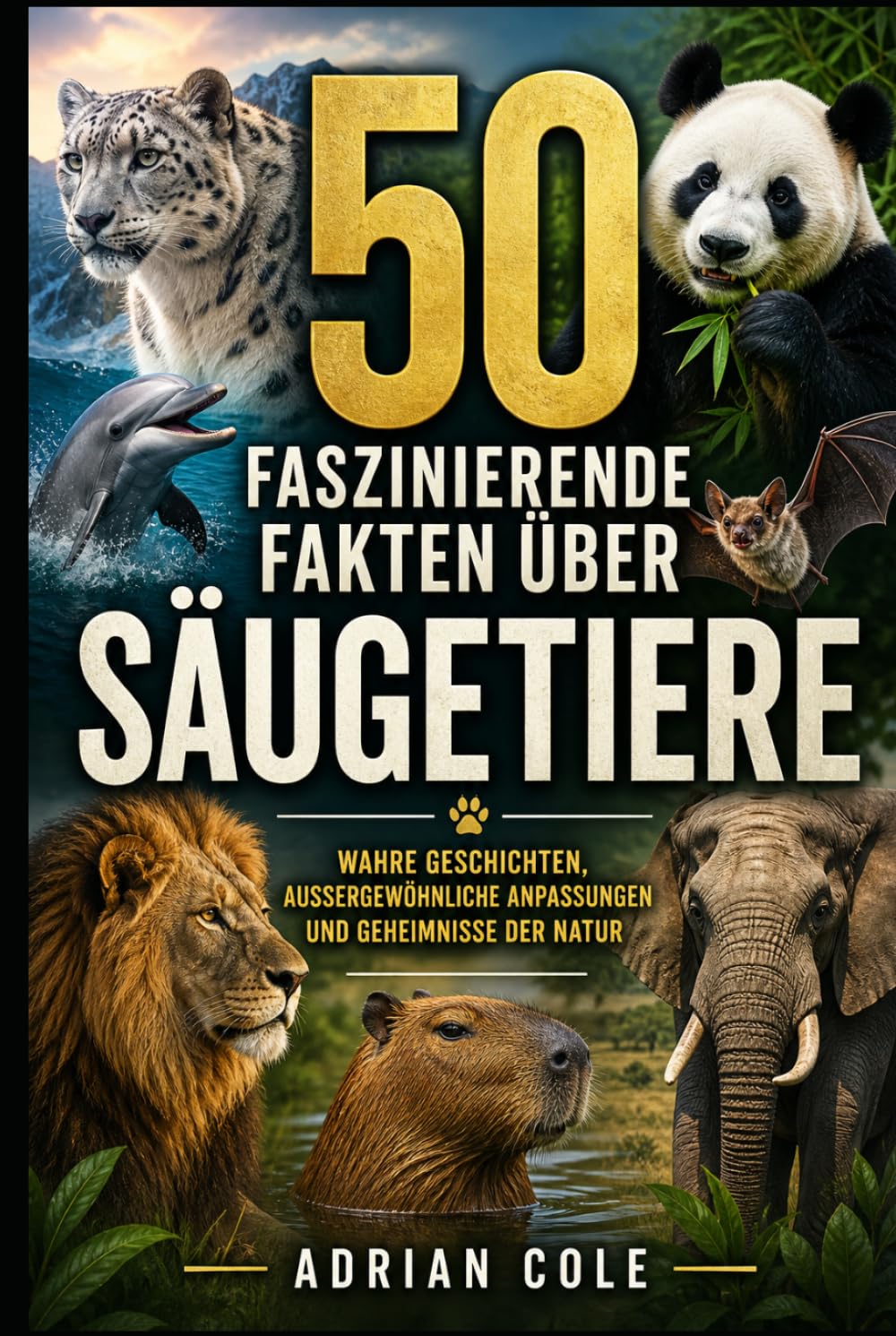 50 FASZINIERENDE FAKTEN ÜBER SÄUGETIERE: WAHRE GESCHICHTEN, AUSSERGEWÖHNLICHE ANPASSUNGEN UND GEHEIMNISSE DER NATUR