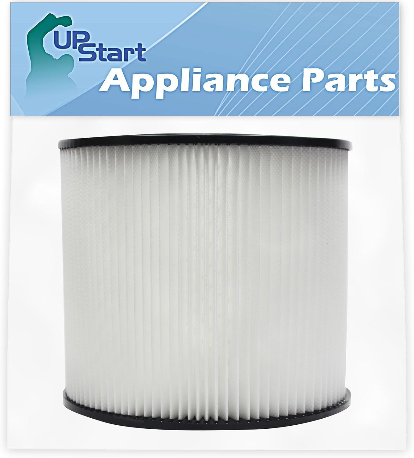 UpStart Battery Replacement for Shop-VAC Hardware Store Wet/Dry VAC BLB650C Vacuum Cartridge Filter - Compatible with Shop-VAC 90304 Cartridge Filter