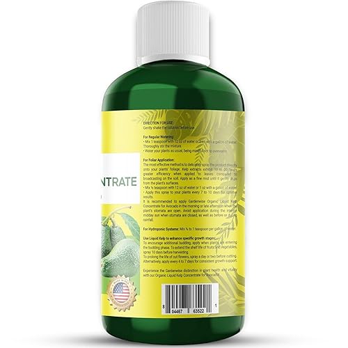 Vista 317 de Fertilizante orgánico prémium de anturio de algas marinas – Alimento líquido para plantas de algas marinas – Potenciador de suelo rico en nutrientes