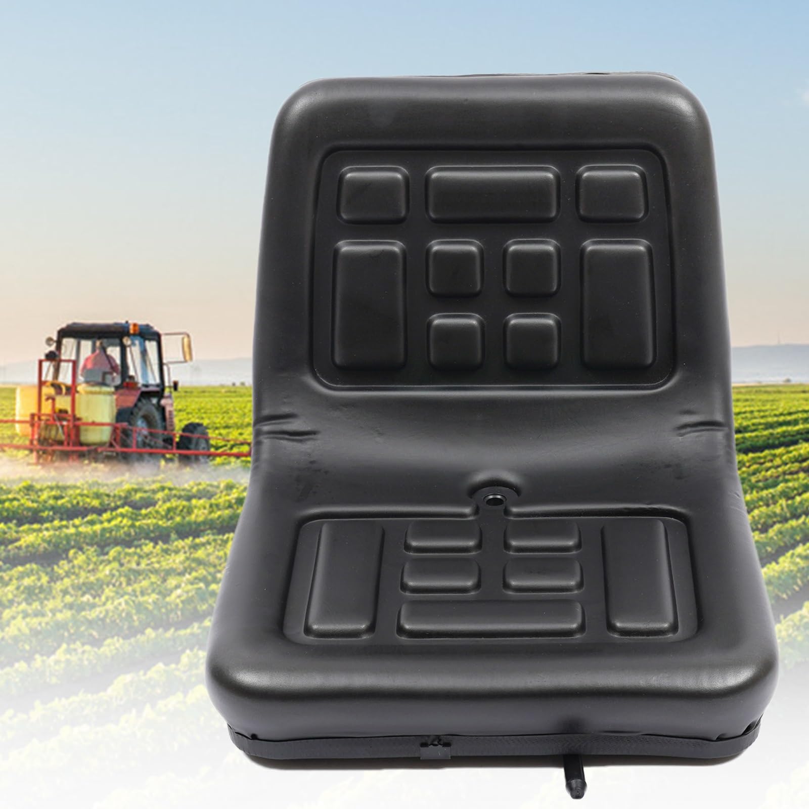 Wasserdichter Sitz Für Traktor-Gabelstapler Universelles PU-Material, Verstellbar 36 X 35 30 Cm