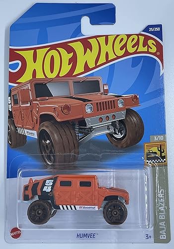 Hot Wheels 2022 - Humvee - Baja Blazers 3/10 [Naranja] #25/250