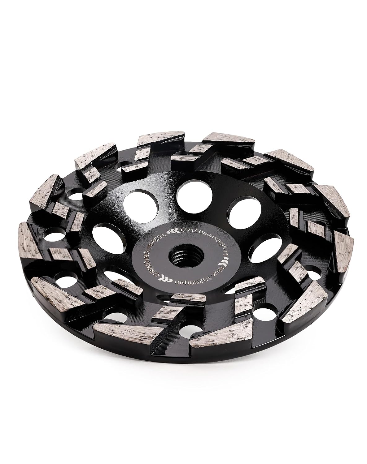 6" Diamond Cup Wheel for Surface Grinding & Leveling and Material Removal