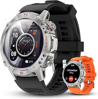 WalkerFit Rugged Smart Watch for Men- Answer/Dial Call, 30M Waterproof Fitness Watch with Health Monitor, 170 Sport Mode, ... Price In India