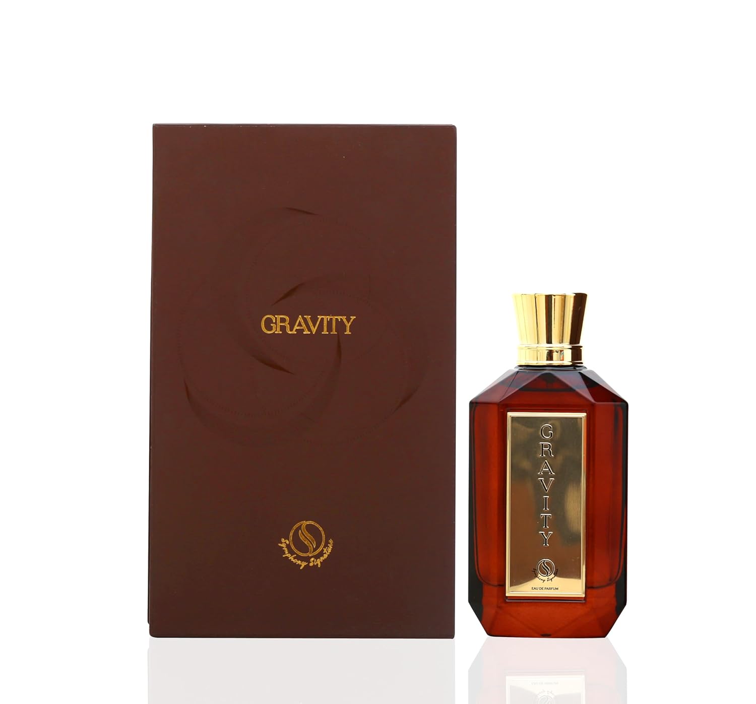 GRAVITY by Symphony Eau De Parfum, 100ml 3.4oz, Inspired by Ganymede by MAB, Luxury Perfume for Men Women Unisex, Long Lasting and Wide Sillage